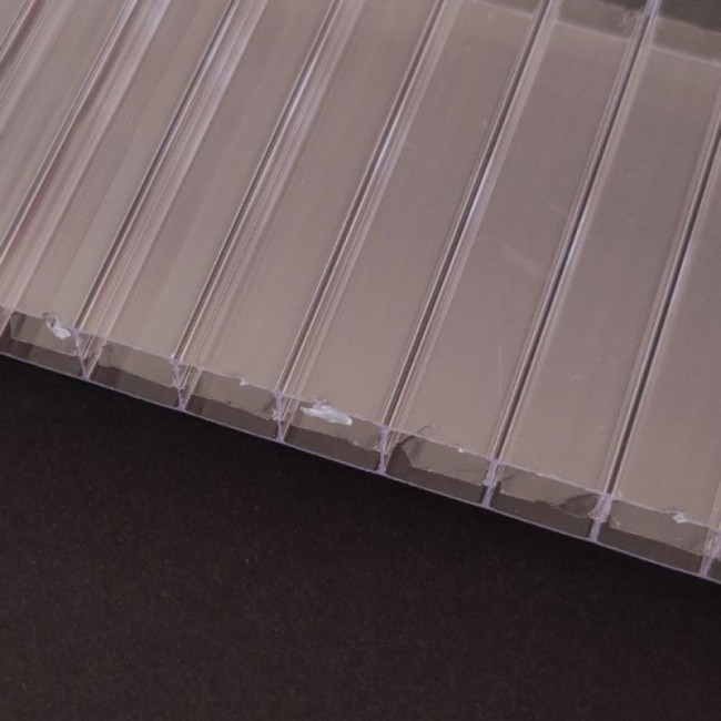 POLYCARBONATE HOLLOW SHEETS U.V NEUTRAL 7W 32 MM.