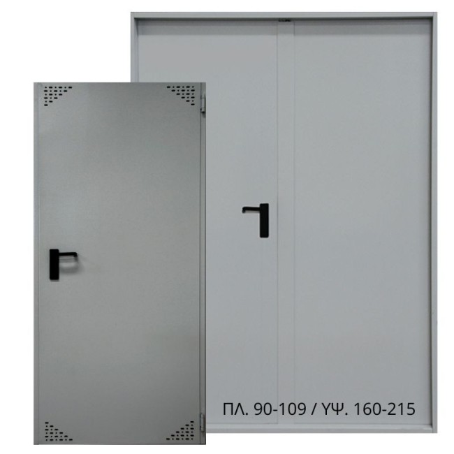 GENERAL PURPOSE DOOR UNIVERSAL (W90-109/H160-215) SINGLE LEAF βιομηχανικές πόρτες