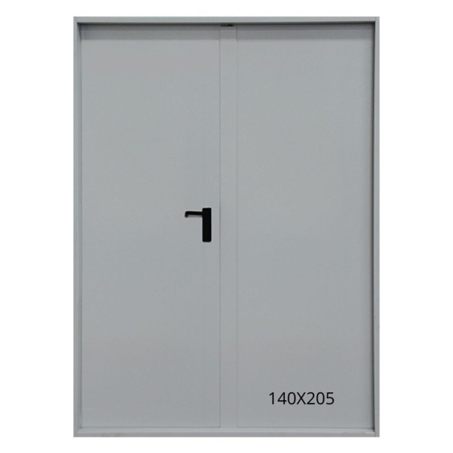 GENERAL PURPOSE DOOR UNIVERSAL 140X205 DOUBLE LEAF βιομηχανικές πόρτες