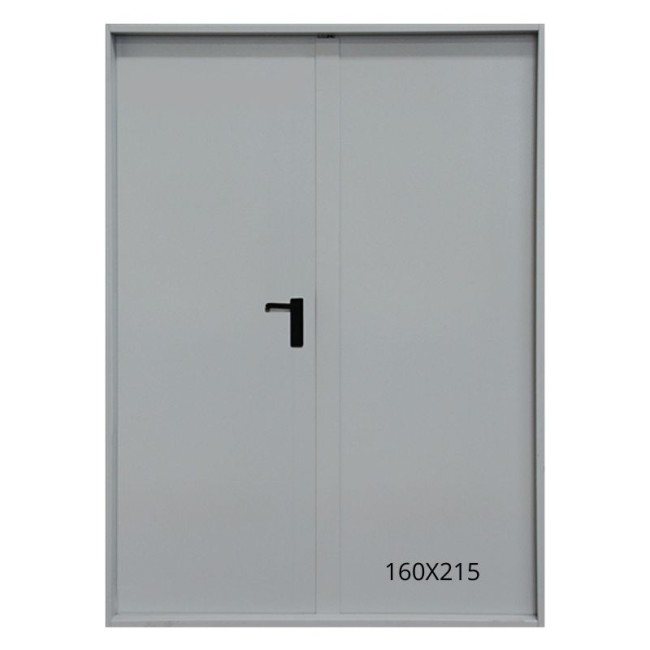 GENERAL PURPOSE DOOR UNIVERSAL 160X215 DOUBLE LEAF βιομηχανικές πόρτες