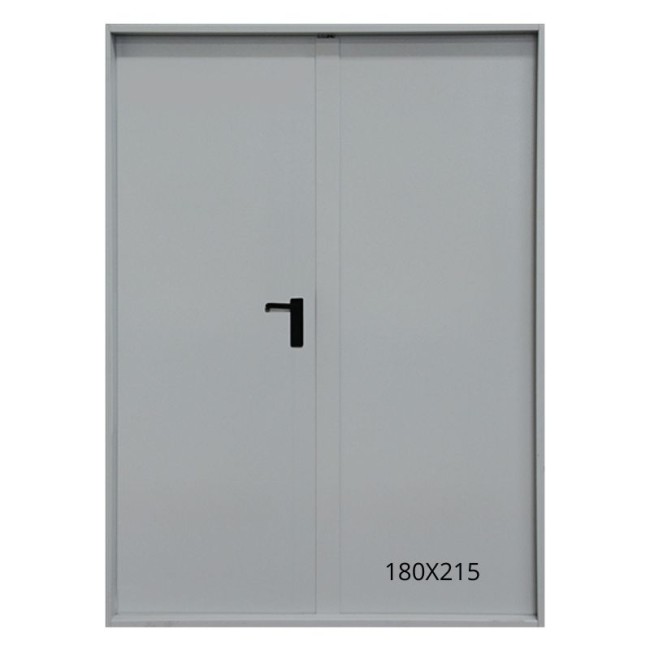 GENERAL PURPOSE DOOR UNIVERSAL 180X215 DOUBLE LEAF βιομηχανικές πόρτες