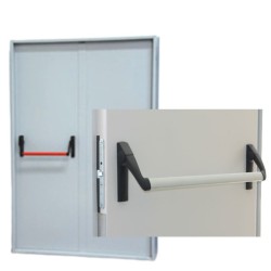 PANIC BAR DOUBLE LEAF