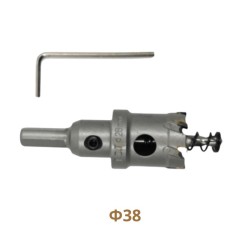 ΠΟΤΗΡΟΤΡΥΠΑΝΟ ΚΑΡΒΙΔΙΟΥ ΙΝΟΧ Φ38 ΜΜ.