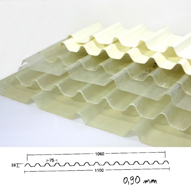 POLYESTER CORRUGATED SHEETS  Υλικά επικάλυψης κτιρίων