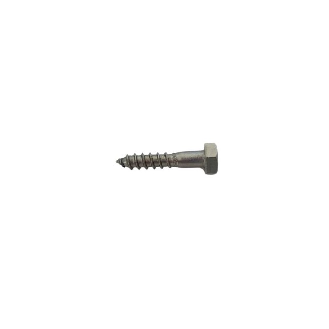 HEX WOOD SCREWS INOX A2 DIN.571 M6X30 MM.