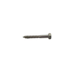 HEX WOOD SCREWS INOX A2 DIN.571 M6X45 MM. HEX WOOD SCREWS INOX A2 DIN.571 M6X45 MM.