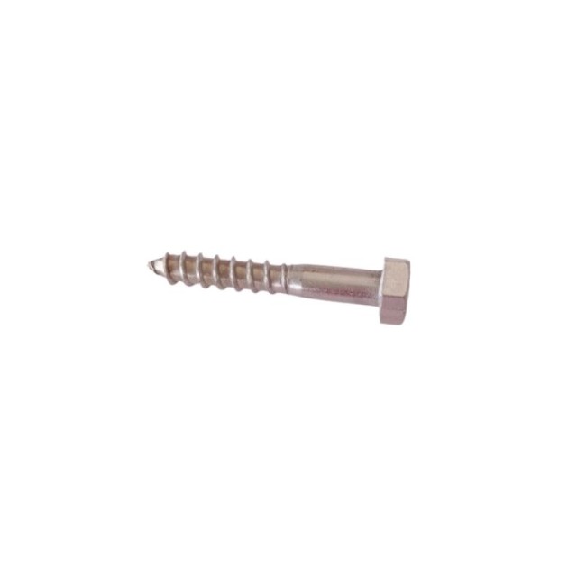 HEX WOOD SCREWS INOX A2 DIN.571 M8X40 MM.