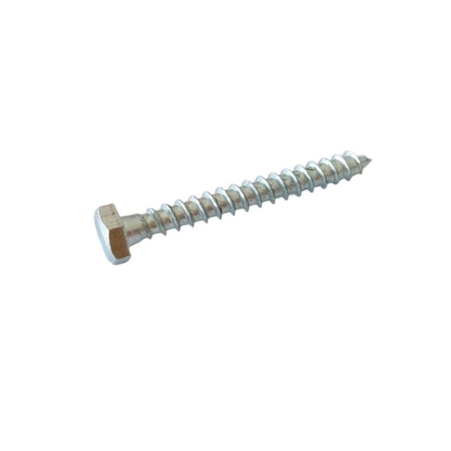 HEX HEAD COACH SCREW Z/P (1/4