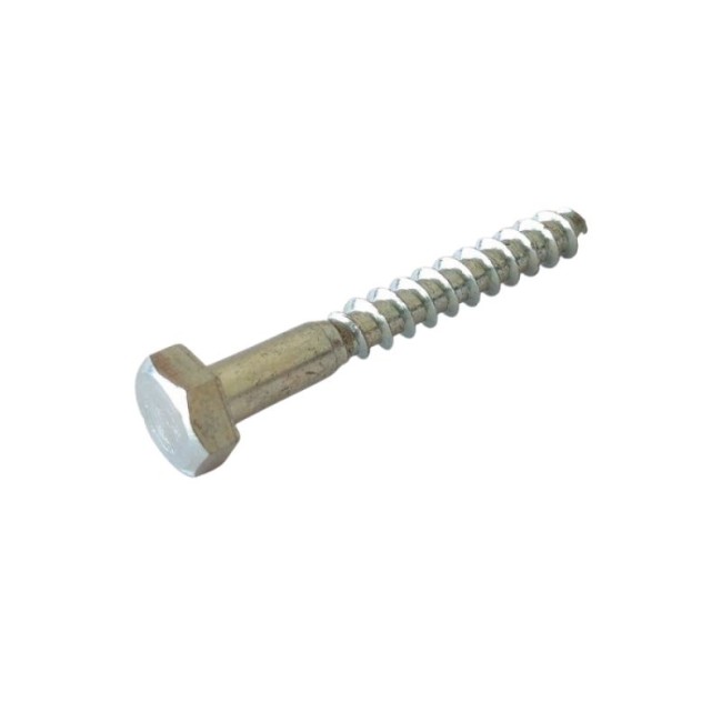 HEX HEAD COACH SCREW Z/P (3/8