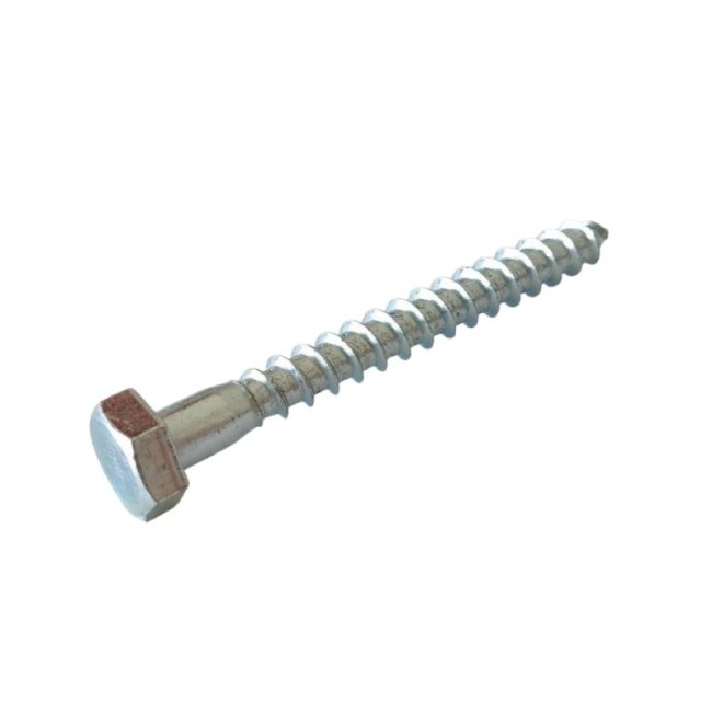 HEX HEAD COACH SCREW Z/P (3/8