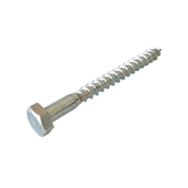 HEX HEAD COACH SCREW Z/P (3/8