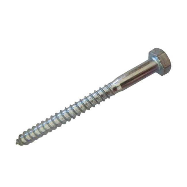 HEX HEAD COACH SCREW Z/P (1