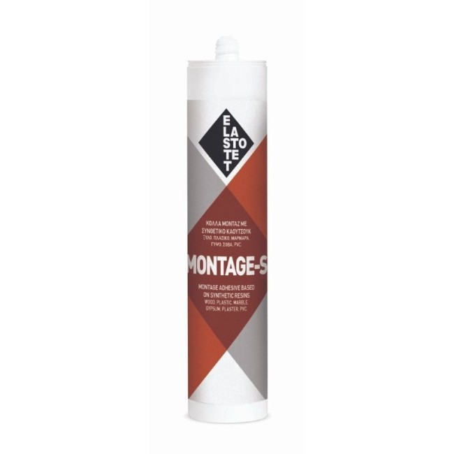 SILICONE CARTRIDGE MONTAGE S CLEAR 280 ml.