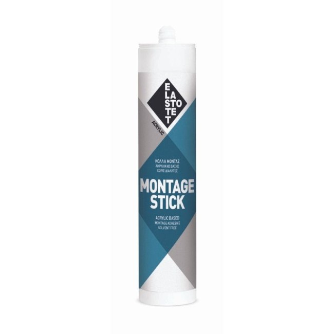 SILICONE CARTRIDGE MONTAGE STICK WHITE 280 ml.