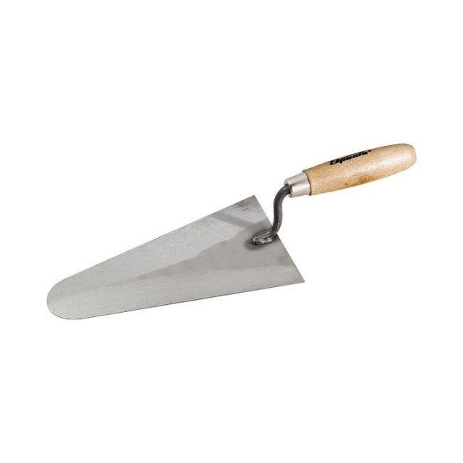 STEEL GUAGING TROWEL WOODEN HANDLE 200 mm.