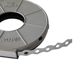 ΤΑΙΝΙΑ ΔΙΑΤΡΗΤΗ ΜΕΤΑΛ.FIXER Φ7 17Χ0.8 mm. ΤΑΙΝΙΑ ΔΙΑΤΡΗΤΗ ΜΕΤΑΛ.FIXER Φ7 17Χ0.8 mm.