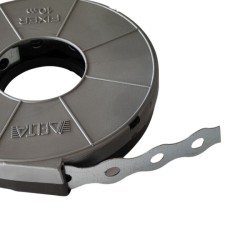 ΤΑΙΝΙΑ ΔΙΑΤΡΗΤΗ ΜΕΤΑΛ.FIXER Φ9 25Χ1.0 mm. ΤΑΙΝΙΑ ΔΙΑΤΡΗΤΗ ΜΕΤΑΛ.FIXER Φ9 25Χ1.0 mm.