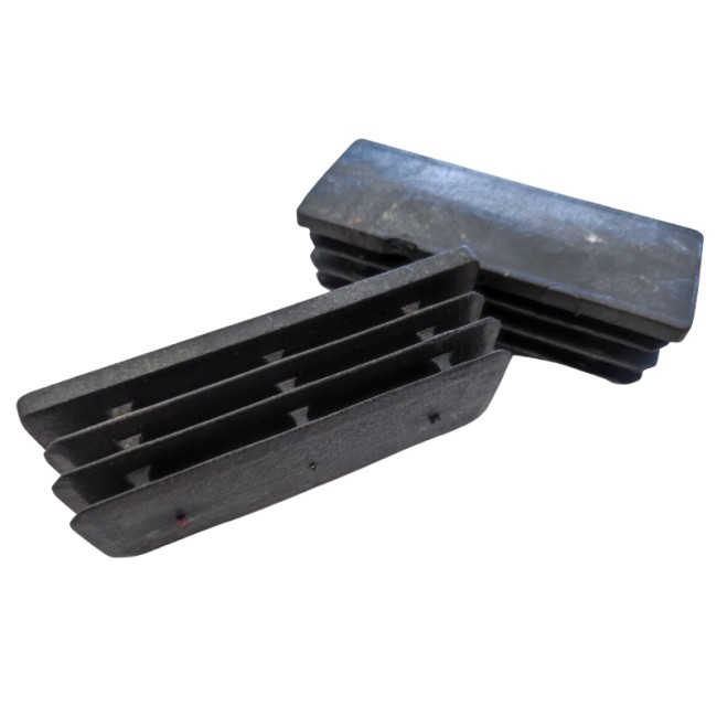 RECTANGULAR PLASTIC CAP 40X100