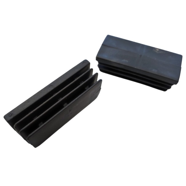 RECTANGULAR PLASTIC CAP 30X70 WITH WINGS