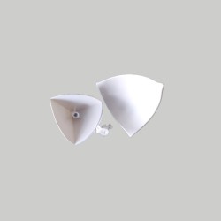 ΥΓ.ΠΛ.PVC ΤΡΙΕΔΡΗ ΓΩΝ(95) INJ.59 (R9010) ΥΓ.ΠΛ.PVC ΤΡΙΕΔΡΗ ΓΩΝ(95) INJ.59 (R9010)