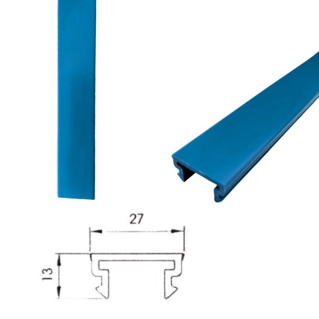 PLASTIC STRIPES  (R.5005) FOR WP100 (27X13 MM.) WPC