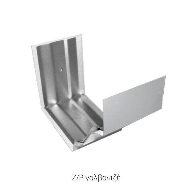 GUTTER UNION GALVANIZED 7 cm